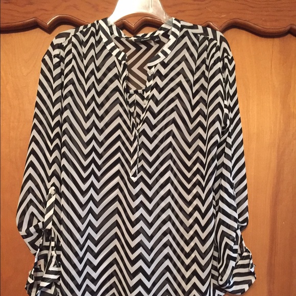 Sheer blouse, NWOT