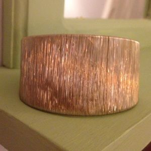 Gold/ silver cuff bracelet
