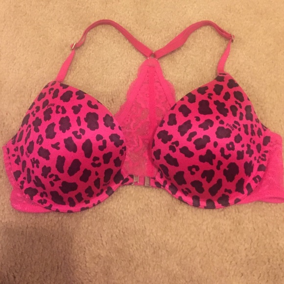 Cheetah push up bra