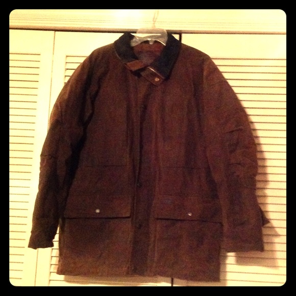 Outback Oilskin leather coat