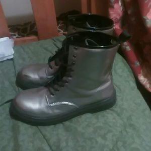 Girl Combat Boots