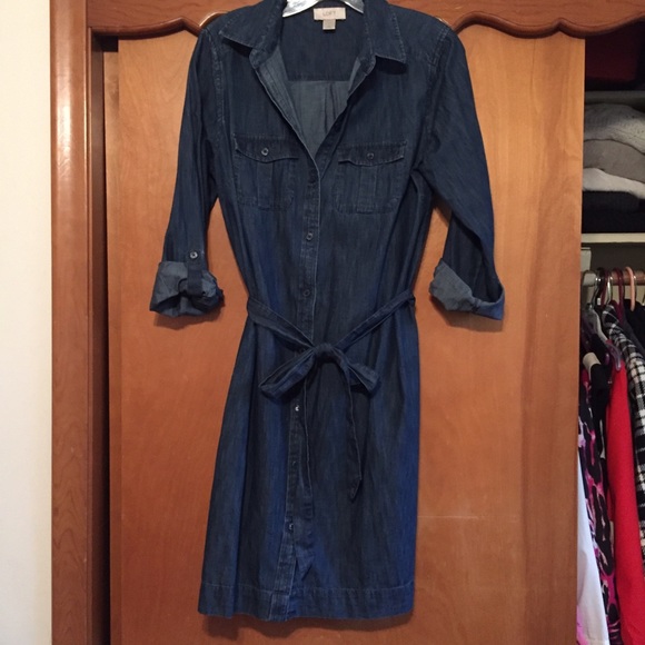 Denim dress