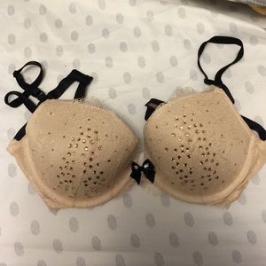 Victoria's Secret Rhinestone Push Up Bra