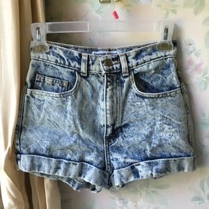 American apparel high waist short