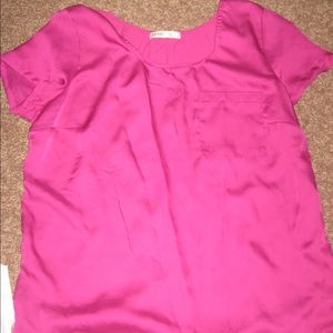 Old Navy Pink dressy pocket tee