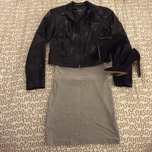 ⚠️ Gray Mini Skirt