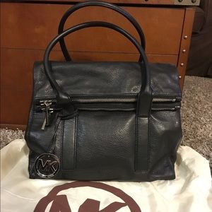 Michael Kors Black Leather Bag