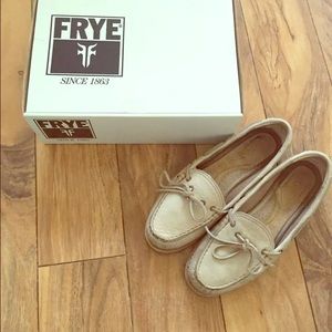 Frye Quincy Tie in Nubuck Size 7