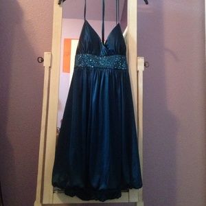 Blue party dress