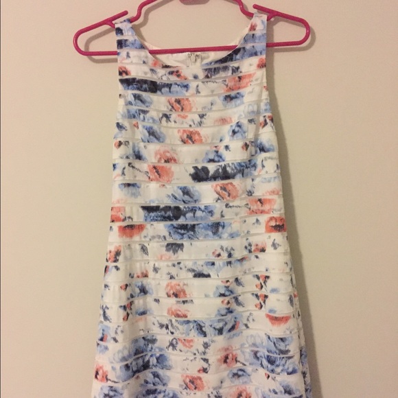 Organza watercolor dress