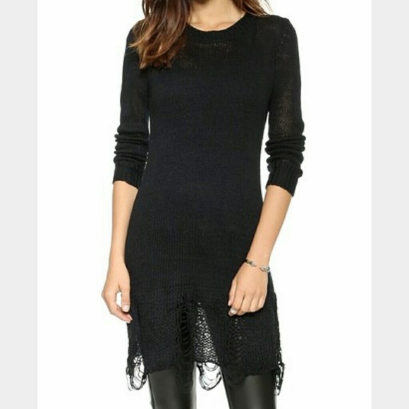 Black dress (distressed) *lowest*
