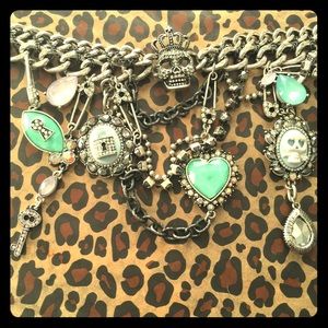 Betsey Johnson Skull Choker