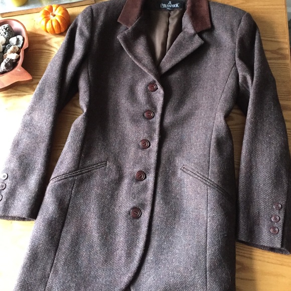 English lady riding long blazer