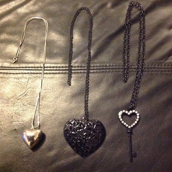 Used Heart Necklaces