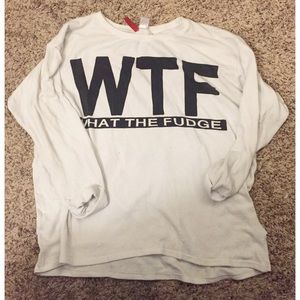 H&M What The Fudge Sweatshirt