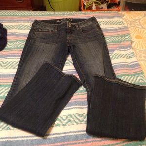Boot cut jeans medium wash