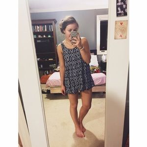 Charming Charlie Aztec Babydoll Dress