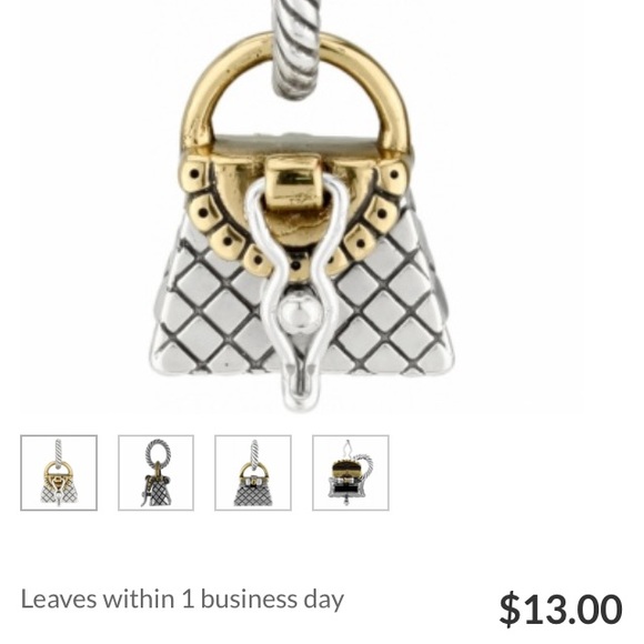 ABC Vintage Bag Charm