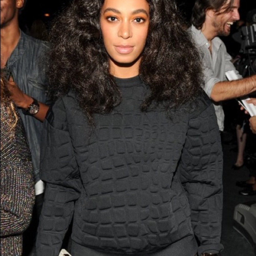 Alexander Wang x HM Crocodile Textured Jumper