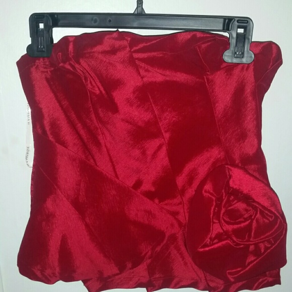 NWT-Rampage Red Bustier