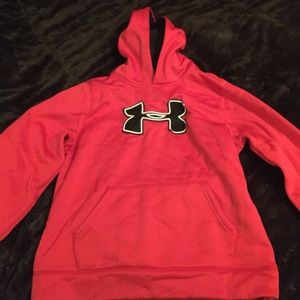 Red under armor sweatshirt