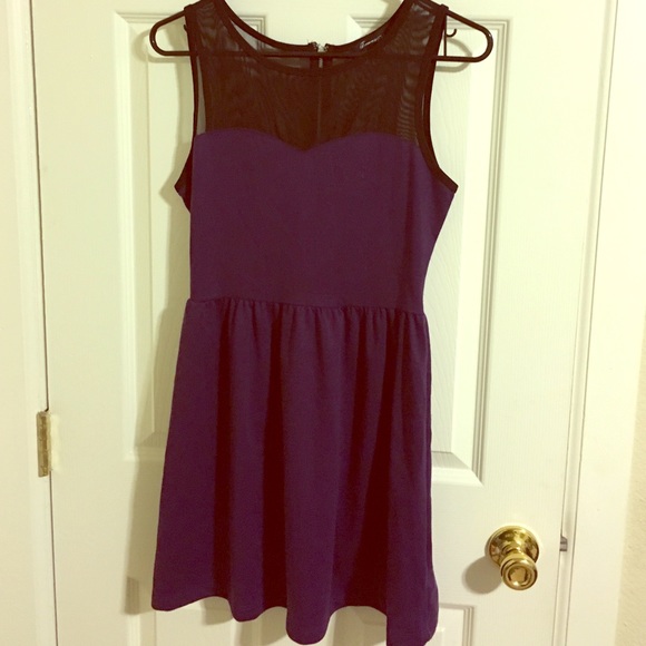 Purple dress