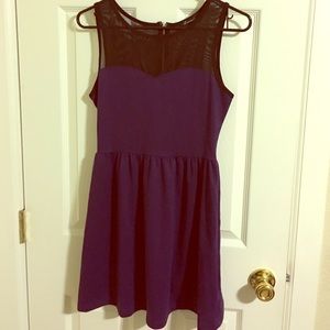 Purple dress