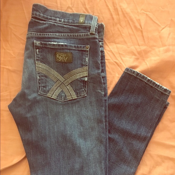 Seven for All Mankind organic denim.