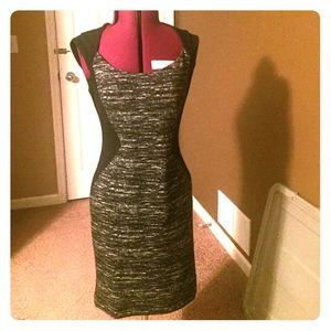 Ann Taylor color block professional dress (Fall)