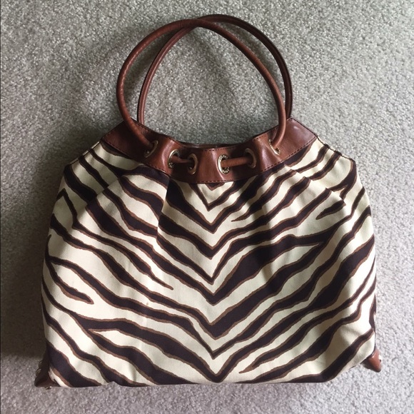 Michael Kors Zebra Print Handbag