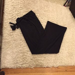 Wide leg dress pant