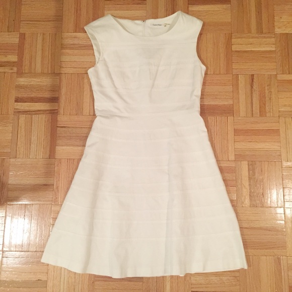Classic White Calvin Klein dress!