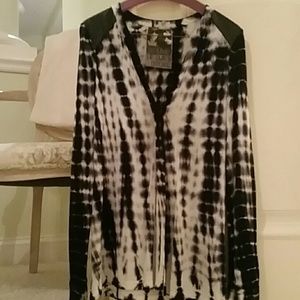 YFB tie dyed blouse