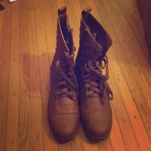 SUPER SALE! Brown combat boots!