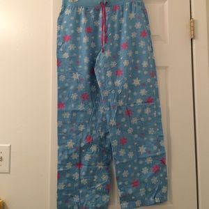 Victoria's Secret snowflake cotton PJ pants