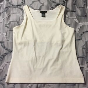 Eddie Bauer Cream Velvet Camisole