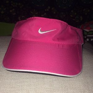 pink Nike adjustable tennis hat