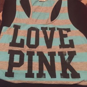 Love PINK tank top from Victoria Secret