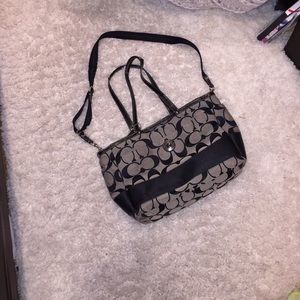 Authentic Coach Diaper Bag/Large Tote Bag