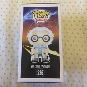 Dr. Emmett Brown back to the future funko pop