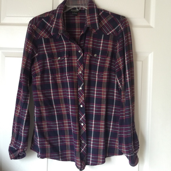 LUCKY BRAND button down flannel! LIKE NEW ✖️✖️