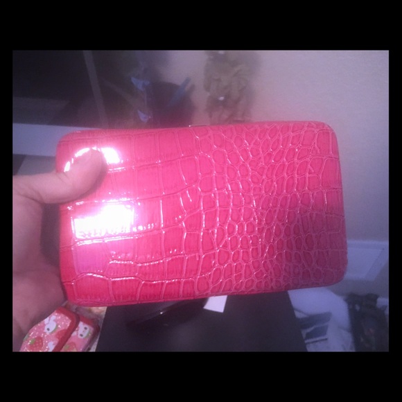 Cute pink wallet