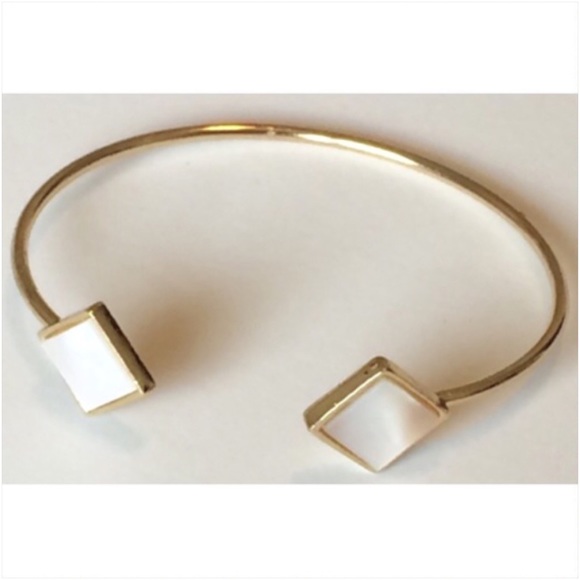 FROSTING Jewelry - Bundle Me • Mother of Pearl & Gold Plate Cuff