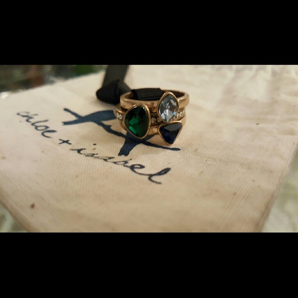 Chloe & Isabel stacking rings, never worn