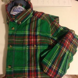 Ladies Green Penfield Flannel Shirt