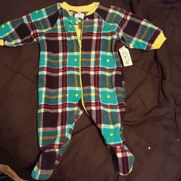 Baby boy warm onesie