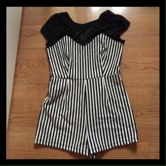 Striped Romper