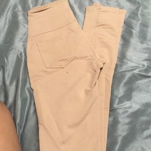 High waisted school uniform pants