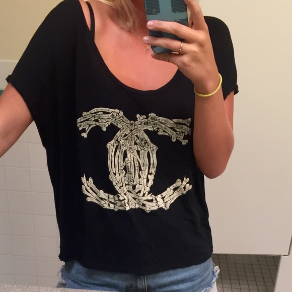 UNIF Chanel Slouch Tee