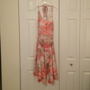 Floral homecoming dress